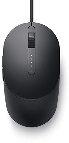 Dell Laser Wired Mouse - MS3220 Black, MS3220-BLK (Black)