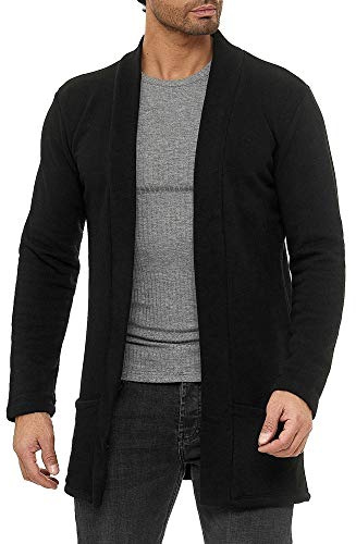 Redbridge Cardgigan für Herren Jacke Sweat-Jacke Sakko Long Cut