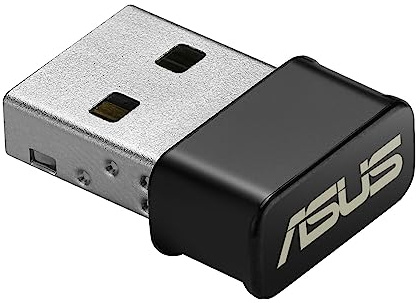 ASUS USB-AC53 Nano AC1200 Dual-Band Wi-Fi USB Stick (802.11ac, MU-Mimo Unterstützung)