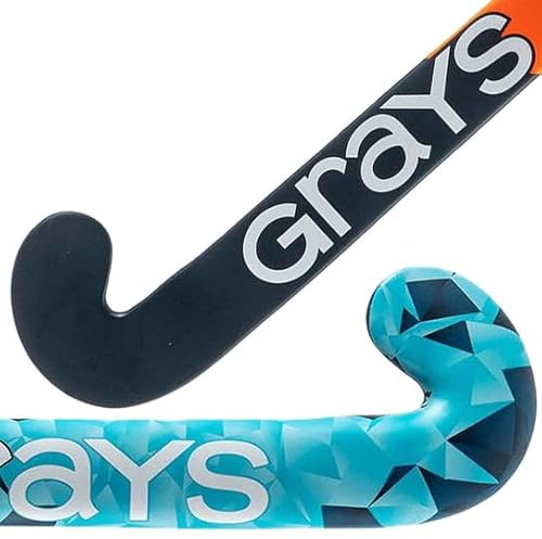 Longstreth Gray's Outdoor Feldhockeyschläger aus Holz – Aftershock, Blau