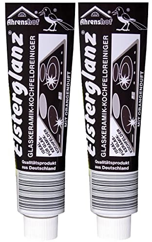 Elsterglanz Glaskeramik Kochfeldreiniger - 2 Maxituben á 150ml