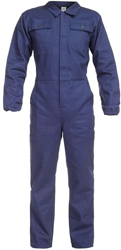 BWOLF ANAX Arbeitsoverall Herren Overall Herren Arbeitskleidung 100% Baumwolle Arbeitsoveralls mit 5 Taschen (Navy1, 3XL)