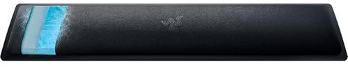 Razer Wrist Rest Pro - Ergonomische Handballenauflage für Gaming Tastaturen im Full-Size-Format mit Kältegel (Polsterung mit Kältegel, bezogen mit wärmeableitenden Spezialstoff) Schwarz