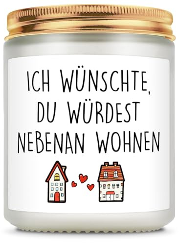 Giftasy Geschenke für Freundin - Duftkerze mit Spruch, Personalisierte Geschenke für Frauen Beste Freundin, Geburtstagsgeschenk für Frauen, Geburtstag Weihnachten Weihnachtsgeschenke