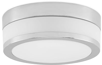 Lindby Deckenlampe Badezimmerlampe, spritzwassergeschützt IP44 Badlampe Deckenleuchte Badleuchte ø 23 cm 230V 2xE27 max. 60W ohne Leuchtmittel