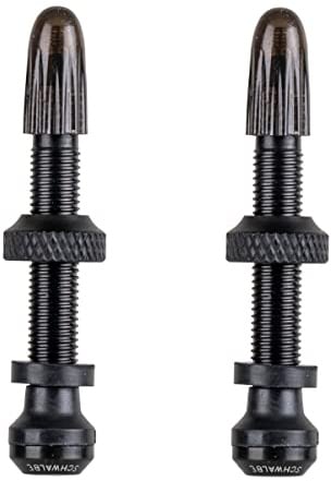 Schwalbe Tubeless Ventil – 2er Fahrradventil Set für Tubeless Reifen – 40/60/80/100 mm – Ventil für Gravel Bike, MTB, Rennrad & Trekking Fahrrad – einfach Montage & maximaler Luftdurchfluss