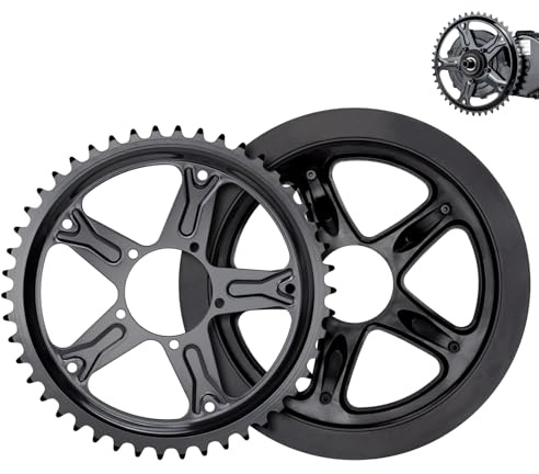 Fahrradkettenring BBS Kettenblatt 44T für BAFANG BBS01 BBS02 BBS01B BBS02B Mittelmotor Kit Elektrofahrrad Ersatzteile