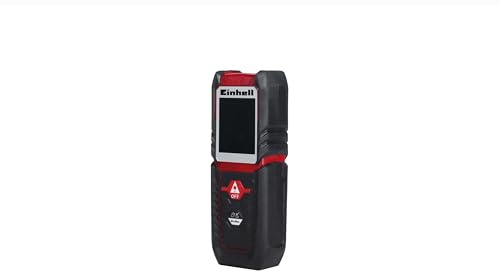 Einhell Laser-Distanzmesser TC-LD 25 (bis 25 m, Messreferenz Vorder- o. Hinterkante, Dauermessung, Abschaltautomatik, Safety-Funktion, inkl. Tasche)