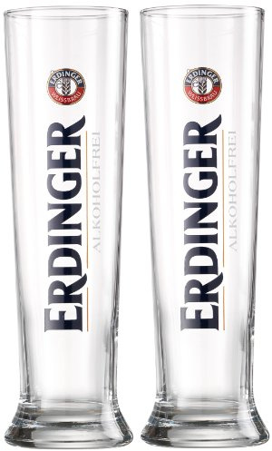 Weizenbierglas Erdinger Alkoholfrei, 0.5 L, 2-er Set