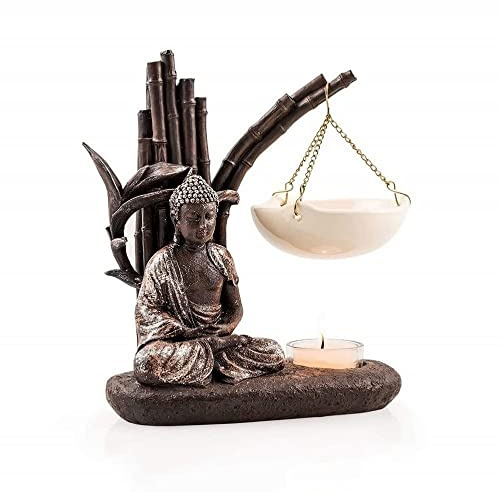 pajoma Duftlampe Buddha, 17,2 x 9 x 19,5 cm