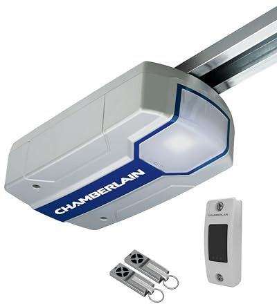 Chamberlain Comfort ML700EV Garagentorantrieb - Kraftvoll, Leise & Smart - Smart-Home-Fähiger Garagentoröffner - 700 N Zugkraft - Einfache Montage