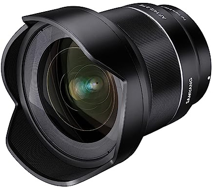 Samyang AF 14mm F2,8 Sony FE - Autofokus Ultra Weitwinkel Objektiv mit 14 mm Festbrennweite für spiegellose Sony Vollformat und APS-C Kameras mit Sony E Mount, Metallgehäuse
