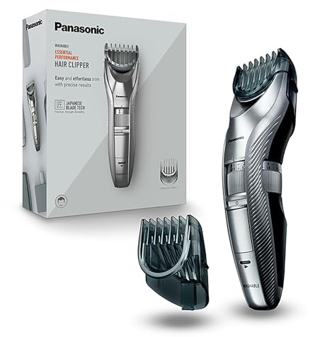Panasonic Bart-/Haarschneider ER-GC71 mit 39 Längeneinstellungen, Bart-Trimmer für Herren, Styling & Pflege für Haare