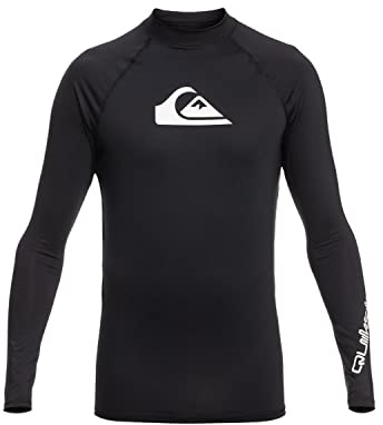Quiksilver - All Time Rashguard Surf Tee für Männer - Anthracite - XL