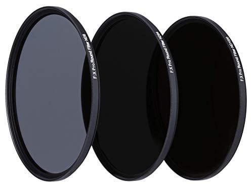 Rollei F:X Pro ND Filterset (ND8, ND64, ND1000) Neutraldichtefilter Set mit 3 Graufiltern (82mm) mit Ultrafeinem Coating Kratzfest Wasserdicht Rundfilter für Kameraobjektiv