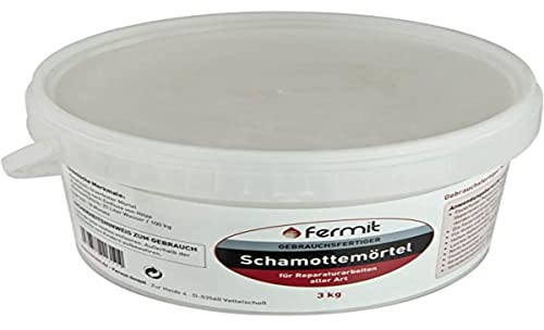 Schamottemörtel 3 kg im Eimer FERMIT Schamottmörtel