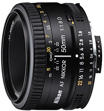 Nikon Objektiv, 50 mm/F 1.8 AF D -