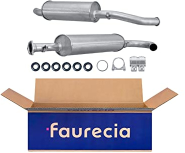 HELLA 8LD 366 027-321 Endschalldämpfer - Easy2Fit® Kit - hinten | zweiteilig - Set mit Anbauteilen