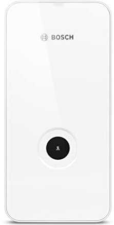 Bosch elektronisch geregelter Durchlauferhitzer Tronic Line 15/18/21 kW - umschaltbar, druckfest, stufenlose Temperaturwahl, moderne Glas-Optik, weiß [Energieklasse A]
