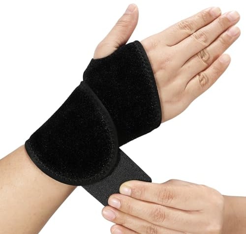 GLEEMEN Handgelenk Bandage, 2 Stück Handgelenkstütze, Sehnenscheidenentzündung Bandage Karpaltunnel Schiene, Handbandage Rechts Links