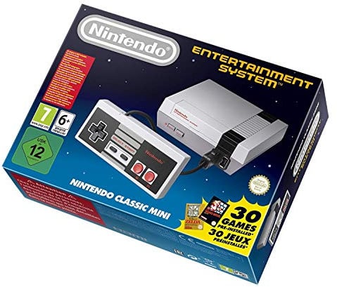 Nintendo Classic Mini: Nintendo Entertainment System Spielkonsole – Grau