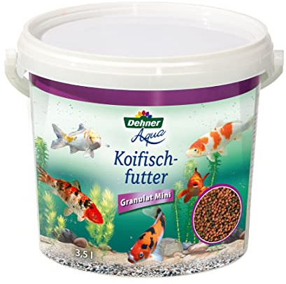 Dehner Aqua Koifischfutter Granulat Mini, 3.5 l