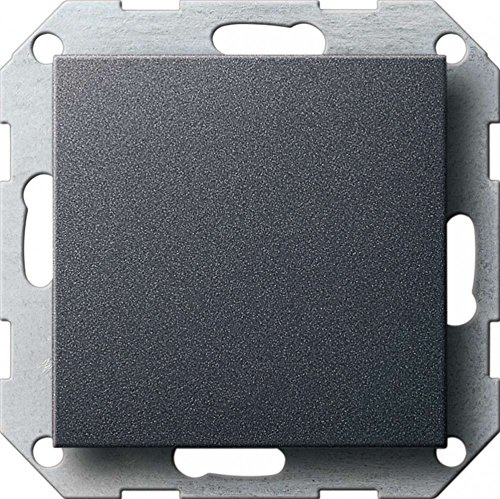 Gira 026828 Blindabdeckung mit Tragring System 55, anthrazit