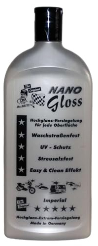 MacBRITE NANO Gloss Autopolitur Hochglanz Nano-Effekt 500ml