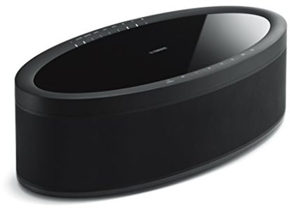 YAMAHA WX-051 MusicCast 50 Musikbox, Schwarz | Kabelloser Multiroom Stereo-Lautsprecher mit MusicCast, WLAN und raumfüllendem Klang für flexibles Musikstreaming