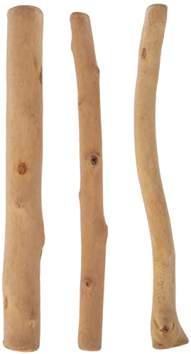 Artemio 35 cm 3 Stäbchen Treibholz, braun