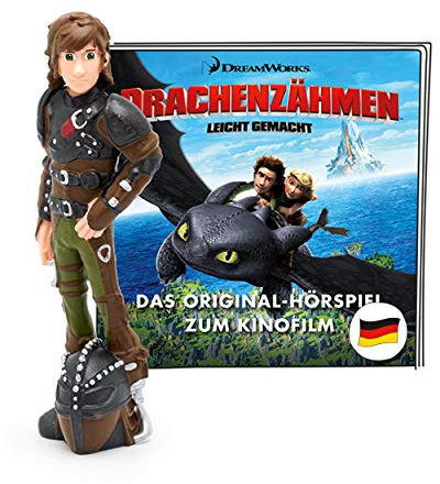 tonies Hörfigur für Toniebox, Drachenzähmen leicht gemacht 1, Originalhörspiel zum Kinofilm, Hörspiel für Kinder ab 6 Jahren, Spielzeit ca. 58 Minuten