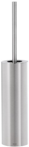 blomus WC-Bürste -NEXIO- | Farbe Edelstahl matt, Standversion | Für Bad und Gäste-WC; Pflegeleicht im Alltag; Robust und stabil im Alltag; Maße 9 x 9 x 49,5 cm