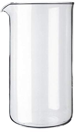 Bodum Ersatzglas zu Kaffeebereiter 8 Tassen, 1.0 L, Durchmesser 9.6 cm