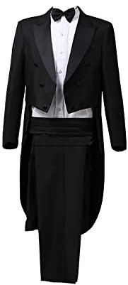 Herren-Smokinganzüge, schmale Passform, formelle Zaubershow, Kostüm, Frack, Jacke, Cosplay, Kostüm, Jacke, Prinz-Party, Smoking, Stickerei, Blazer Mäntel
