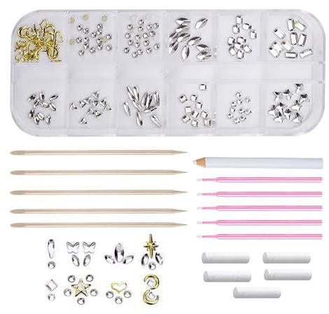 KitGemme für Zähne | DEETH GEM Crystal - KitGemma Zähne, Zahnschmuck Kit DIY - DIY - DIY - Professionelle Edelsteine Kit