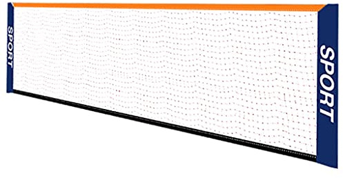 F Fityle Badminton Netz, Outdoor Indoor Sports Klassisches Badminton Ersatznetz für Backyard Beach Garten