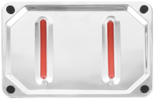 ELAYARD Edelstahl Bügeleisen Ablage Hitzebeständige Unterlage Für Dampfbügeleisen Isolierte Bügelbrett Matte Mit Rutschfestem Kissen Design Schützt Oberflächen Beim Aufstellen