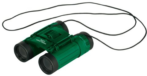 Fernglas, Expedition Natur, moses, 9654 | Kompaktes Kinderfernglas mit gummierter Oberfläche, Gürteltasche und Umhängekordel für unterwegs