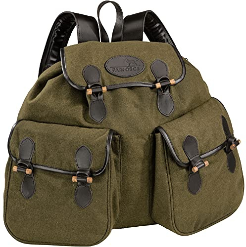 K&S Outdoors Lodenrucksack Jagd Komfort mit Sitzkissen Grün lautlos Jagdrucksack Wandern Trekking Outdoor Rucksack Loden
