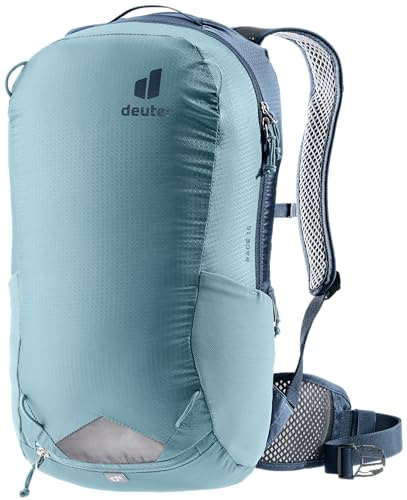 Deuter Race 16 Fahrradrucksack, 16L, Blau, Unisex, Leichtgewicht, PFAS-frei, Recyceltes Material