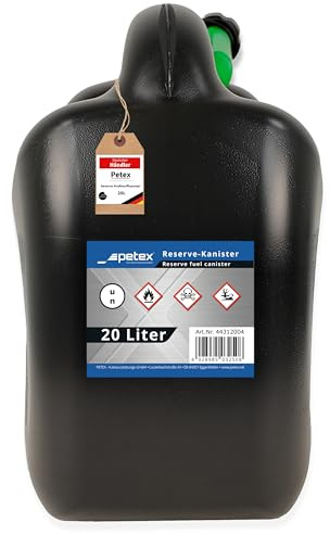 Petex 44312004 Reservekanister 20L schwarz