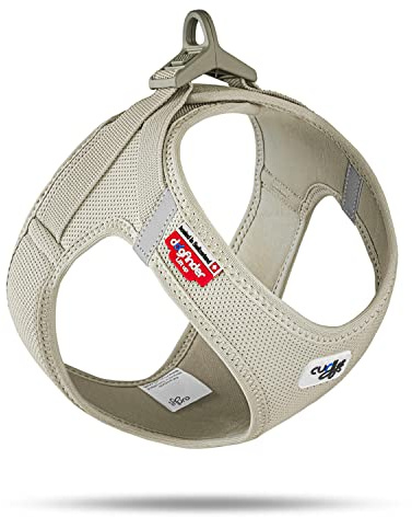 Vest Harness curli Clasp Air-Mesh Light-Tan XS