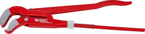 BGS 526 | Eckrohrzange | 1,5 | 3-Punkt-Haftung | Zangenöffnung max. 55 mm | Maulstellung 45° | Chrom-Vanadium-Stahl | Backen gehärtet und vergütet