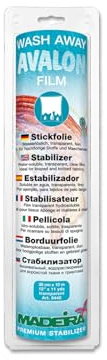 Avalon Film Stickfolie wasserlöslich 30cm transparent 1