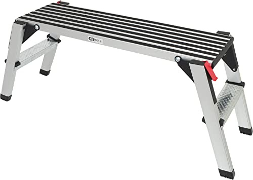KS Tools 800.0960 Aluminium-Sicherheits-Laufbühne, L1270xB446xH495mm | 800.0960, Arbeitsplattform