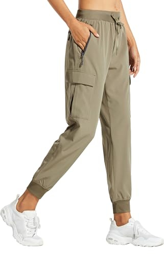 Libin Damen Wanderhose Cargohose Trekkinghose Jogginghose | Funktionshose Sommerhose Leichter Damen Trekkinghose Wasserdicht Outdoorhose Schnelltrocken Freizeithose Mit Taschen