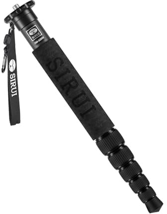 SIRUI AM-326M Einbeinstativ Carbon Monopod Reisestativ 6 Abschnitt Kohlefaser Tragbar Kompakt Leichtes Reise-Einbeinstativ, Max. Belastung 10kg