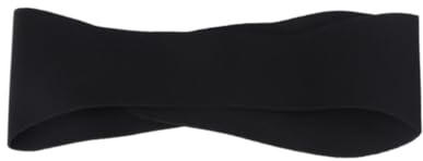 MOTHNUR Schwimmstirnband Mit Ohrenschutz Verstellbar Wasserabweisendes Stirnband Aus Neopren Größe l Schwarz Kinder Erwachsene Für Schwimmen Yoga Und Wassersport