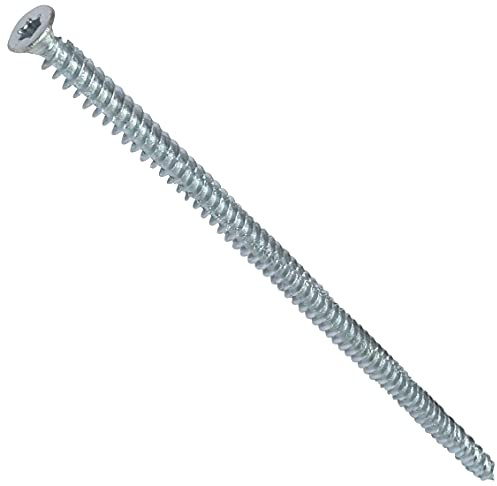 AERZETIX - C48408 - Satz von 20 Schraubanker betonschrauben ankerschrauben direkt für beton Ø7.5x202mm senkkopf konisch - mit abdruck stern T30 - direkte befestigung ohne dübel
