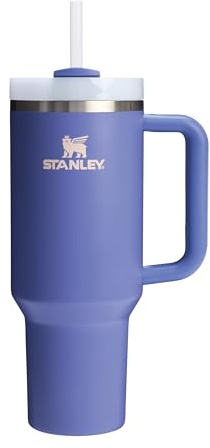 STANLEY 1913 Quencher H2.0 Flowstate Trinkflasche Mit Strohhalm 1.2L - Thermobecher Kühlt 11 Stunden - 48 Stunden Eisgekühlt - Spülmaschinenfest - Thermosflasche BPA Frei - Edelstahl - Lupine